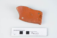 Archived Images\P_numbers\P4001-P4500\P4137.02.jpg; P4137; Roman samian ware, or terra sigillata; pottery fragment
